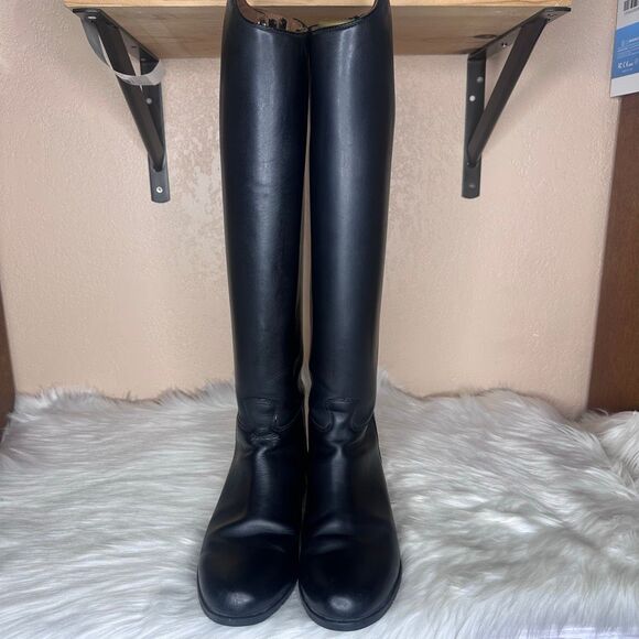 Ariat Black Tall Dressage Boots Size 9 - Picture 2 of 15